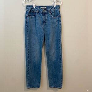 Levi’s Women’s Low Pro Straight Jeans - Medium Wash